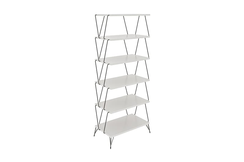 Bokhylle NO_BRAND Igazz bokhylle 48x31 cm 5 hyller Vit - Oppbevaring - Hyller - Bokhylle