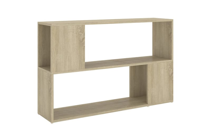 Bokhylle sonoma eik 100x24x63 cm sponplate - Brun - Oppbevaring - Hyller - Bokhylle