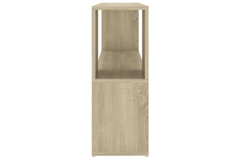 Bokhylle sonoma eik 100x24x63 cm sponplate - Brun - Oppbevaring - Hyller - Bokhylle