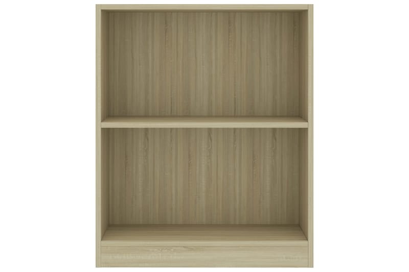 Bokhylle sonoma eik 60x24x74,5 cm sponplate - Oppbevaring - Hyller - Bokhylle