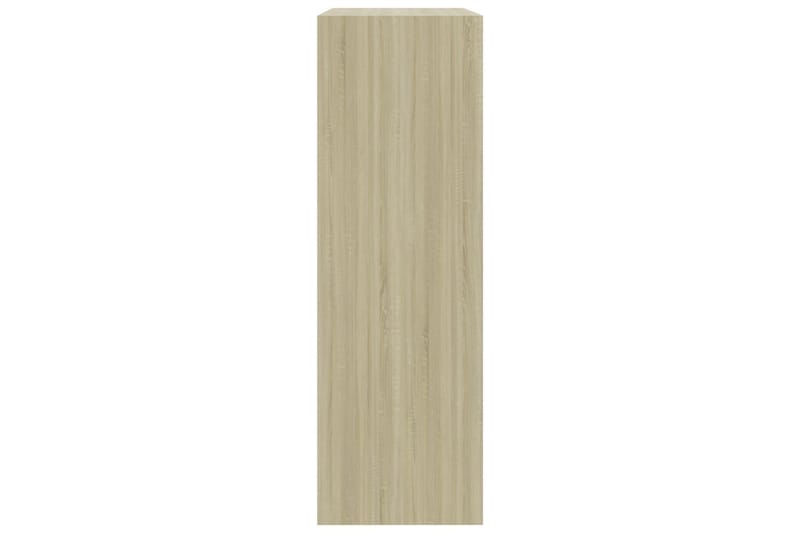 Bokhylle sonoma eik 60x24x74,5 cm sponplate - Oppbevaring - Hyller - Bokhylle
