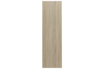 Bokhylle sonoma eik 97,5x29,5x100 cm sponplate - Brun - Oppbevaring - Hyller - Bokhylle