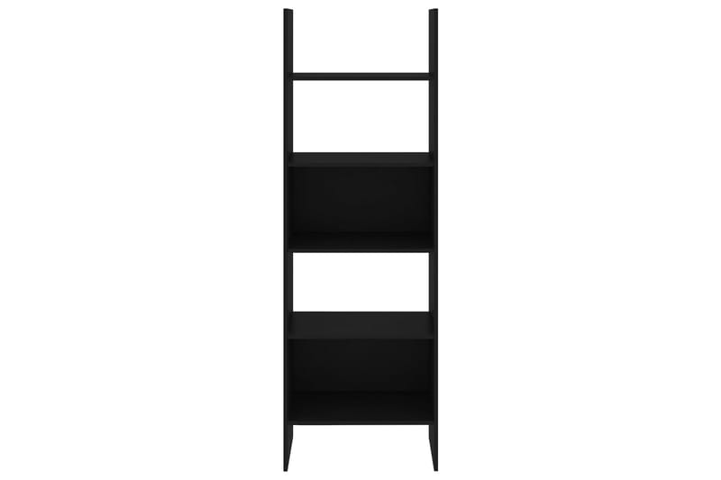 Bokhylle svart 60x35x180 cm sponplate - Svart - Oppbevaring - Hyller - Bokhylle
