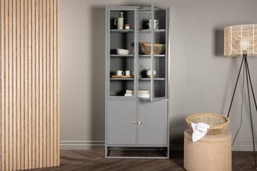 Bokhylle Venture Home Bakal Bokhylle 80x40,5x190 cm Ljusgrå - Oppbevaring - Hyller - Bokhylle