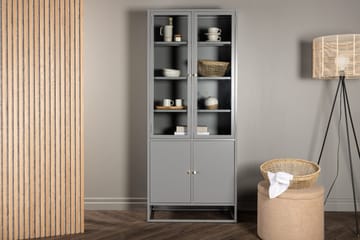 Bokhylle Venture Home Bakal Bokhylle 80x40,5x190 cm Ljusgrå - Oppbevaring - Hyller - Bokhylle