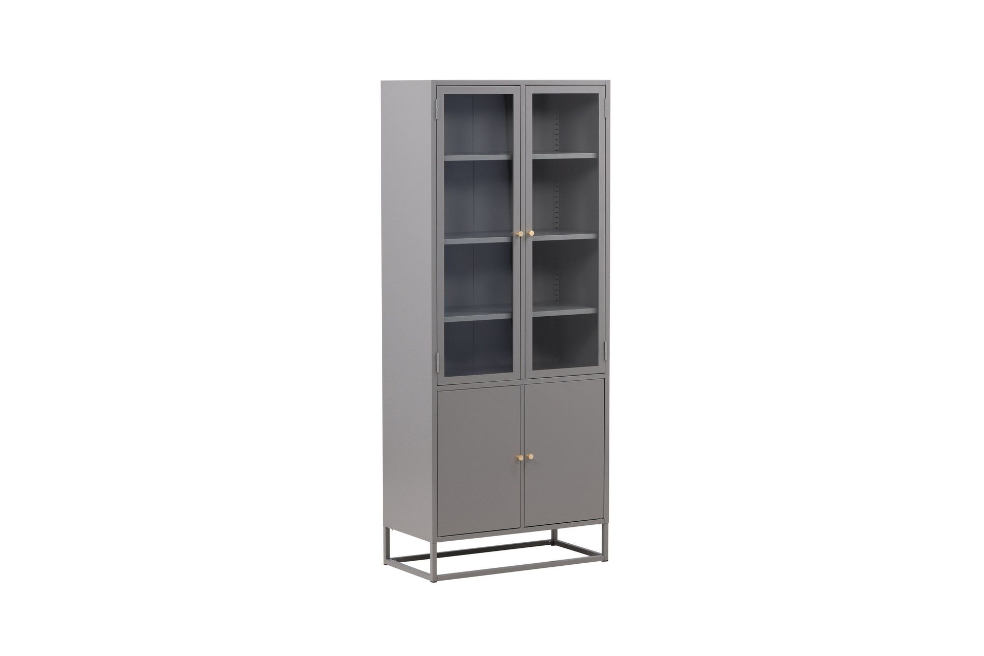 Bokhylle Venture Home Bakal Bokhylle 80x40,5x190 cm Ljusgrå -