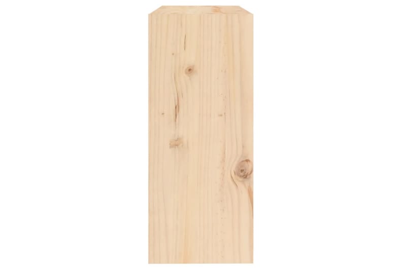 Bokhylle/romdeler 60x30x71,5 cm heltre furu - Brun - Oppbevaring - Hyller - Bokhylle