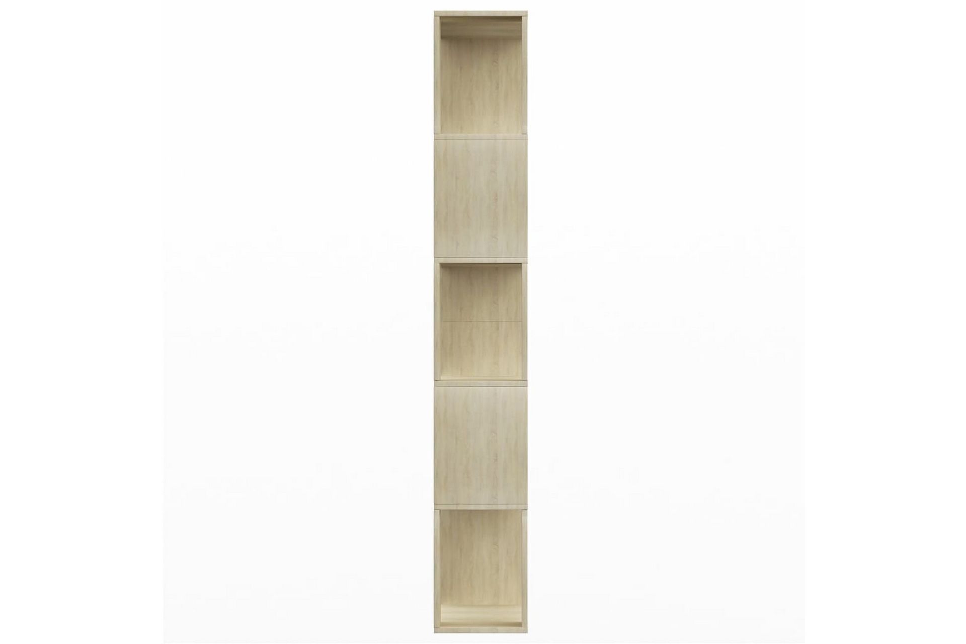 Bokhylle/Romdeler sonoma eik 80x24x159 cm sponplate - Brun - Oppbevaring - Hyller - Bokhylle