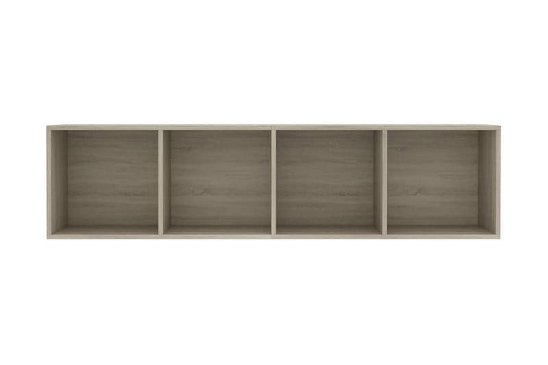 Bokhylle/TV-benk sonoma eik 143x30x36 cm - Brun - Oppbevaring - Hyller - Bokhylle