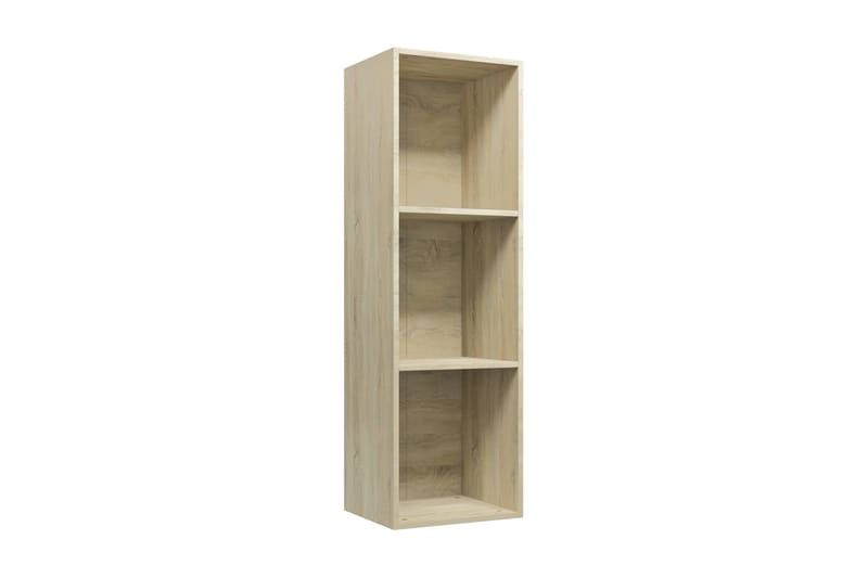Bokhylle/TV-benk sonoma eik 36x30x114 cm sponplate - Brun - Oppbevaring - Hyller - Bokhylle