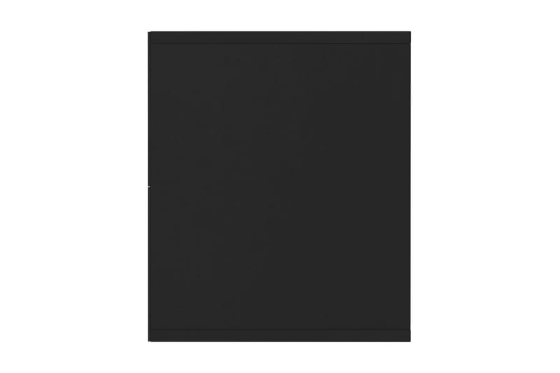 Bokhylle/TV-benk svart 143x30x36 cm - Svart - Oppbevaring - Hyller - Bokhylle