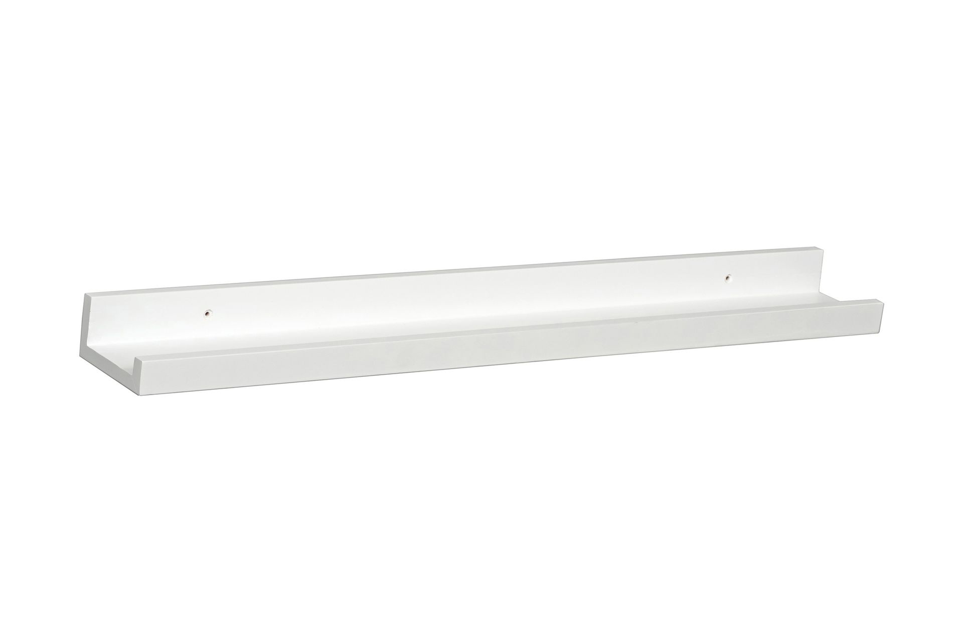 White Bilderamme MDF - Shelf 70cm - Oppbevaring - Hyller - Bokhylle - Boklist
