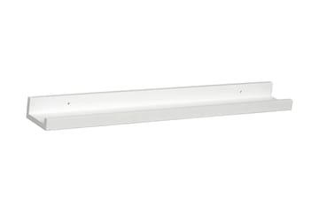 White Bilderamme MDF - Shelf 70cm - Oppbevaring - Hyller - Bokhylle - Boklist