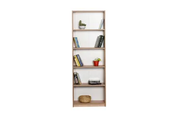 Bookshelf Eik-Sonoma - Natur - Oppbevaring - Hyller - Bokhylle