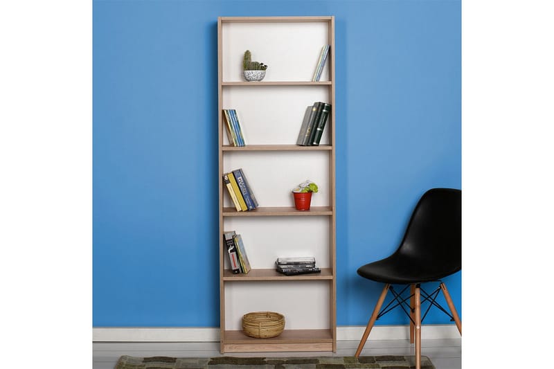 Bookshelf Eik-Sonoma - Natur - Oppbevaring - Hyller - Bokhylle