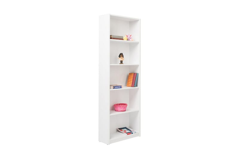 Bookshelf Hvit høyglans - Bokhylle