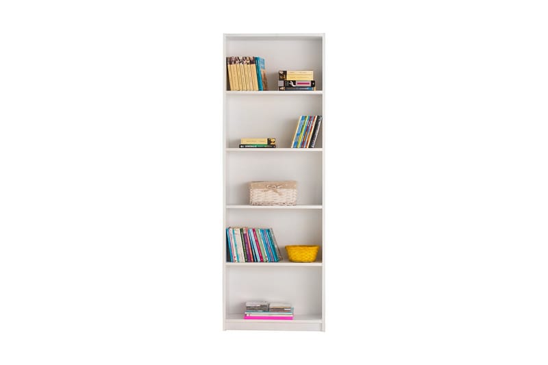 Bookshelf Hvit høyglans - Bokhylle