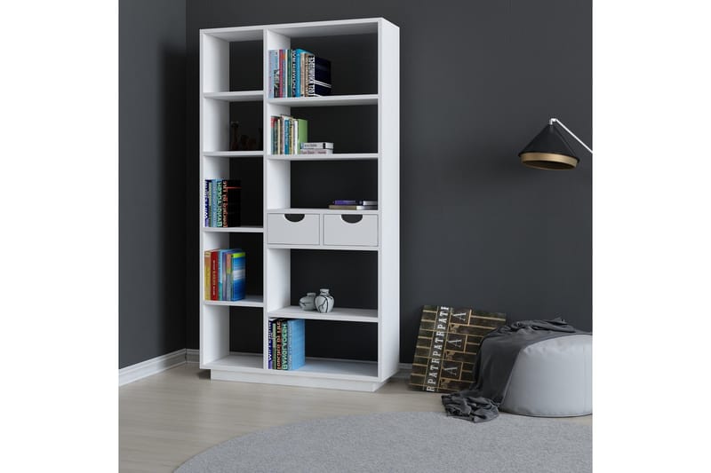 Bookshelf Hvit - Hvit - Oppbevaring - Hyller - Bokhylle