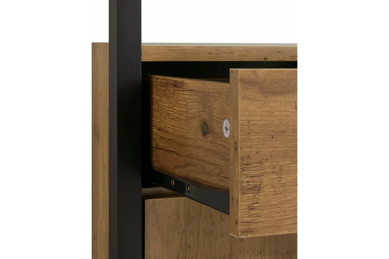 Brayden Hylle 60 cm - Brun / Svart - Oppbevaring - Hyller - Bokhylle