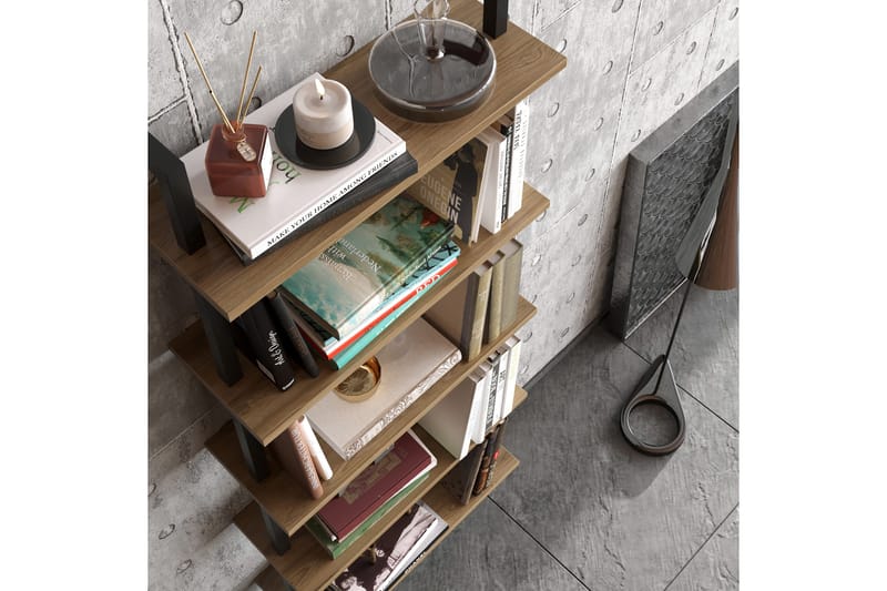 Brinkelid Bokhylle - Brun - Hus & oppussing - Kjøkken & bad - Kjøkken & vaskerom - Kjøkkeninnredning - Kjøkkenhylle