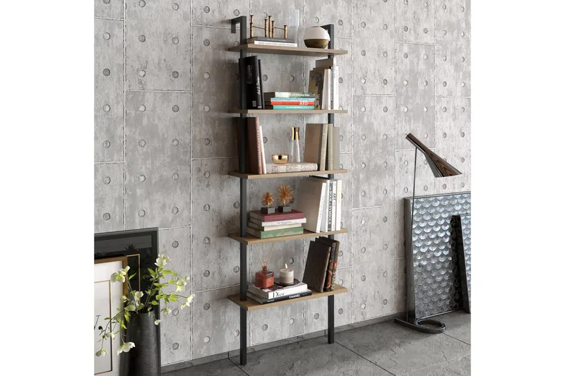 Brinkelid Bokhylle - Brun - Hus & oppussing - Kjøkken & bad - Kjøkken & vaskerom - Kjøkkeninnredning - Kjøkkenhylle