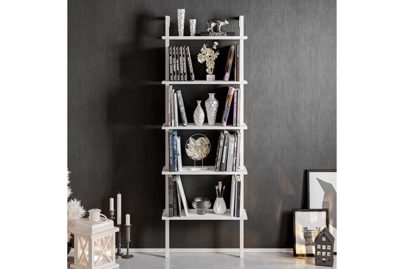 Brinkelid Bokhylle - Hvit - Hus & oppussing - Kjøkken & bad - Kjøkken & vaskerom - Kjøkkeninnredning - Kjøkkenhylle