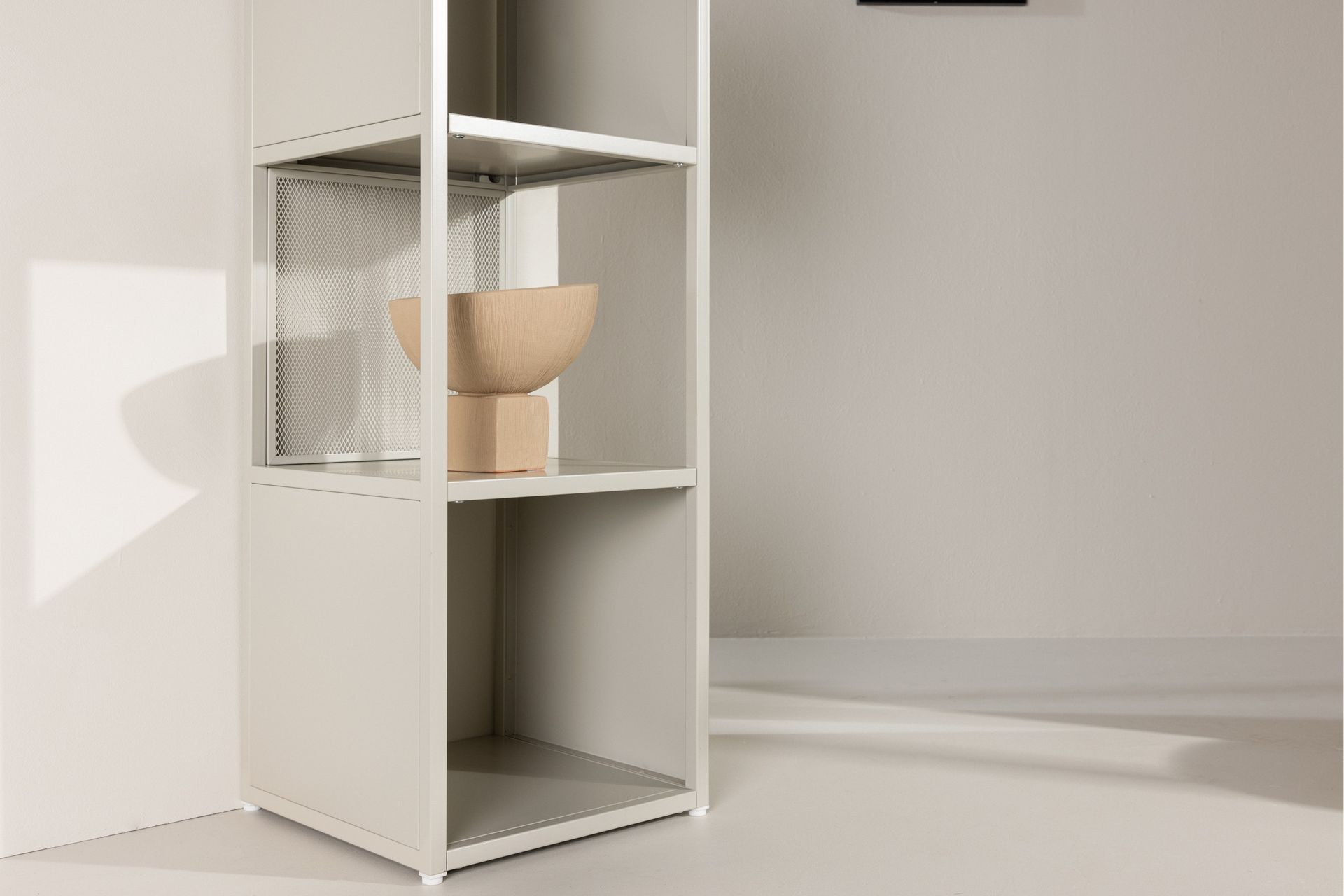 Buenos Aires Bokhylle 40x40 cm - Beige - Oppbevaring - Hyller - Bokhylle