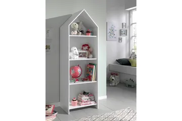 Bustorp Garderobe 58 cm - Hvit/Svart - Oppbevaring - Hyller - Bokhylle