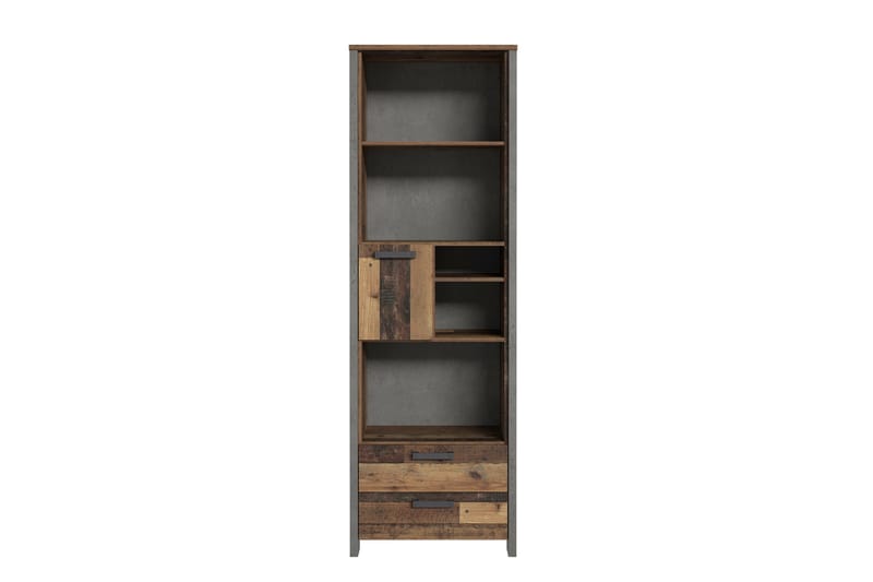 Cadle Hylle 67 cm - Brun/Grå - Oppbevaring - Hyller - Bokhylle
