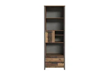 Cadle Hylle 67 cm - Brun/Grå - Oppbevaring - Hyller - Bokhylle