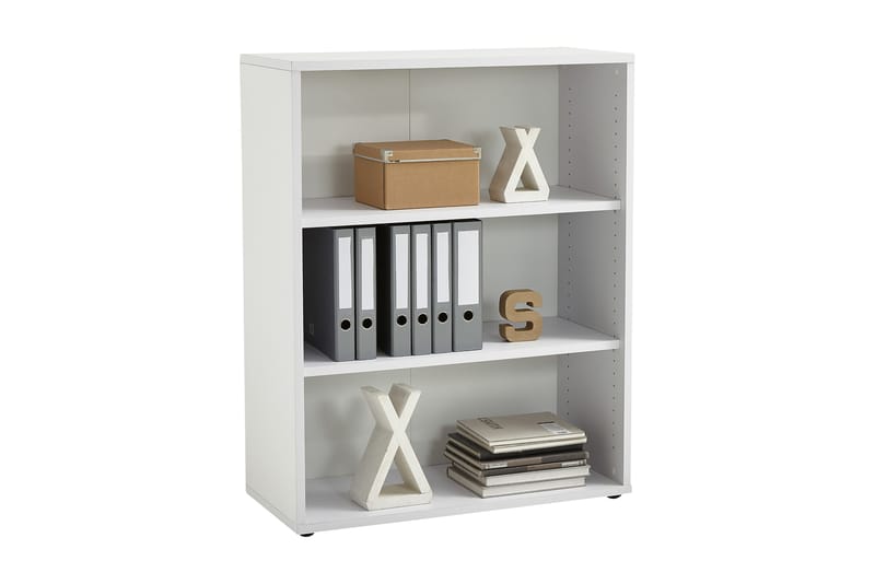 Calvia Hylle 89 cm - Hvit - Oppbevaring - Hyller - Bokhylle