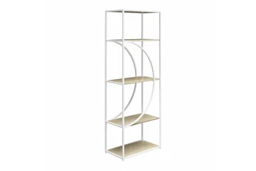 Cambridge Bokhylle 60,9x33,4 cm Hvit - Dorel Home - Oppbevaring - Hyller - Bokhylle