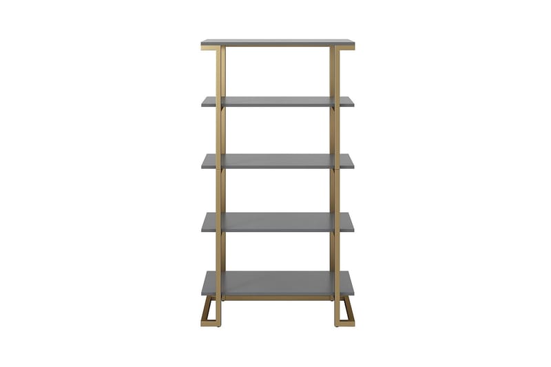 Camila Bokhylle 76x40 cm Grafittgrå - CosmoLiving - Oppbevaring - Hyller - Bokhylle