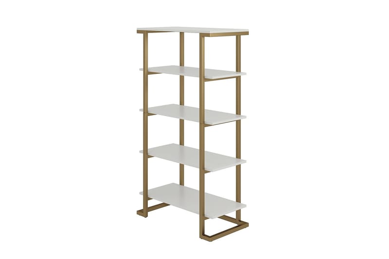 Camila Bokhylle 76x40 cm Hvit - CosmoLiving - Oppbevaring - Hyller - Bokhylle