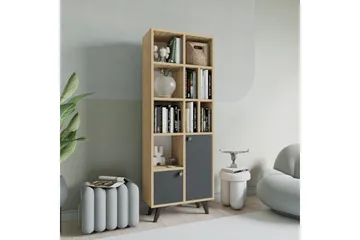Casabetania Bokhylle 30x60 cm - Natur/Antracit - Oppbevaring - Hyller - Bokhylle