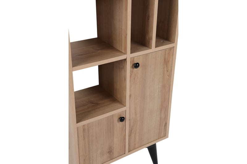Celesse Bokhylle 60 cm i Eik - Lysebrun - Oppbevaring - Hyller - Bokhylle