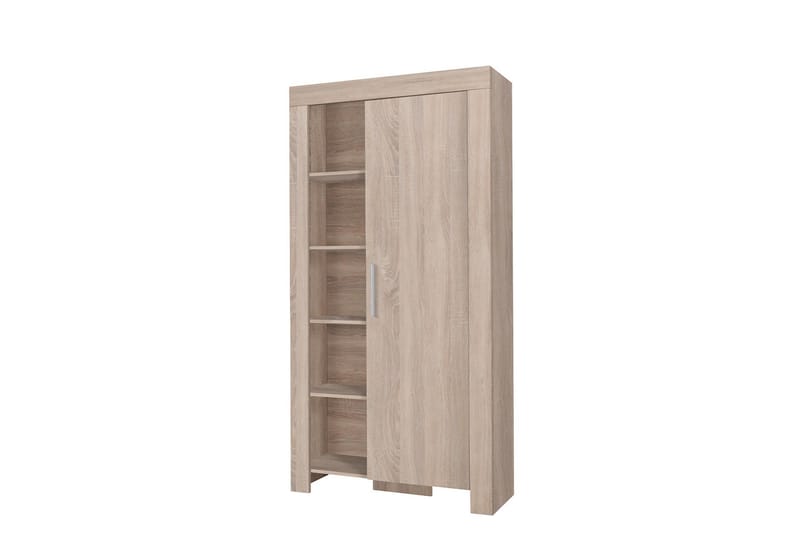 Cezar Hylle 100x42x201 cm - Beige / Grå - Oppbevaring - Hyller - Bokhylle