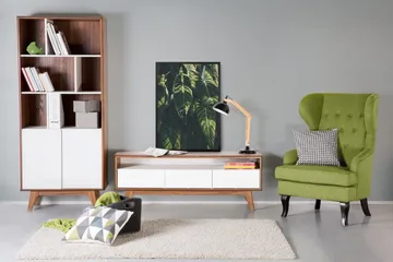 Columbus Hylle 79 cm - Tre / Natur - Oppbevaring - Hyller - Bokhylle