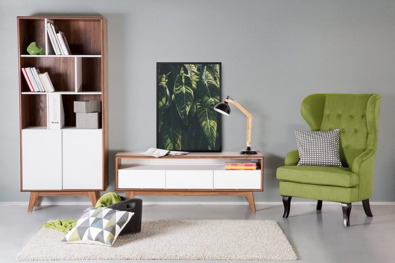 Columbus Hylle 79 cm - Tre / Natur - Oppbevaring - Hyller - Bokhylle