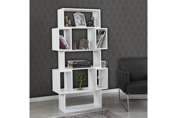 Comfortale Bokhylle 84 cm i Malt Tre - Hvit - Oppbevaring - Hyller - Bokhylle