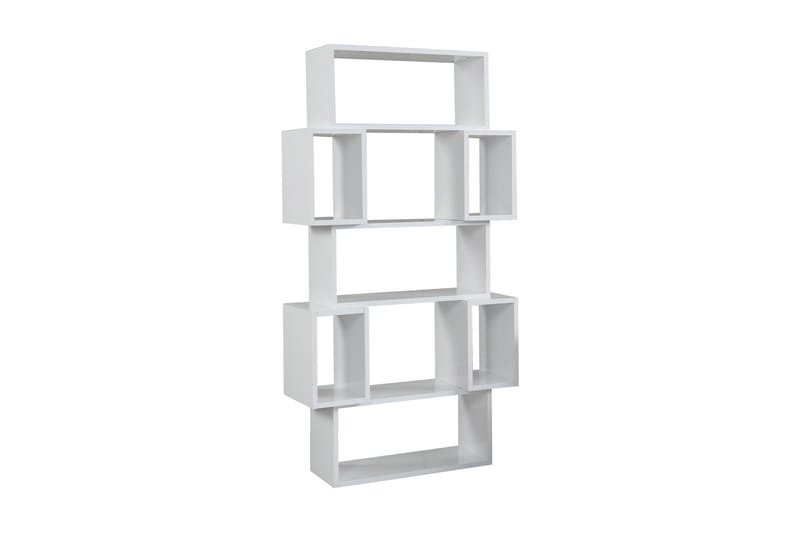 Comfortale Bokhylle 84 cm i Malt Tre, Hvit