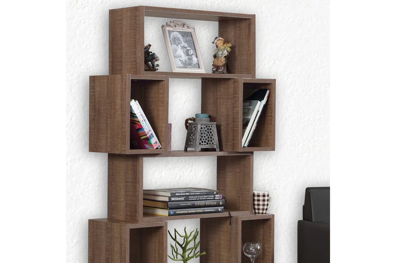 Comfortale Bokhylle - Eik - Oppbevaring - Hyller - Bokhylle