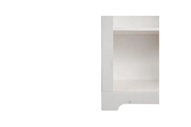 Bokhylle Cubrix Hvit - Hvit - Oppbevaring - Hyller - Bokhylle