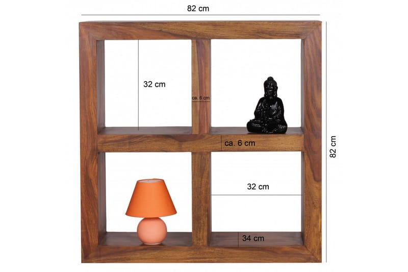 Dagtail Bokhylle - Brun - Oppbevaring - Hyller - Bokhylle