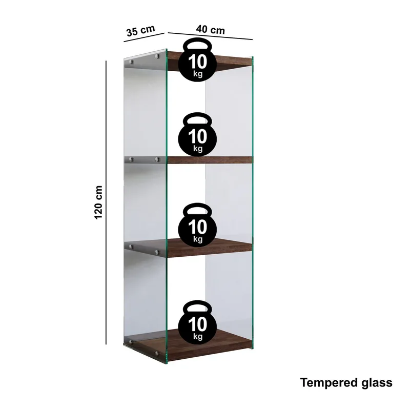 Dalshult Bokhylle - Brun - Oppbevaring - Hyller - Bokhylle