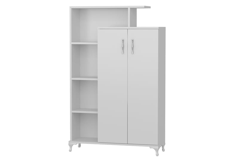 Decorotika Bokhylle 90 cm i Malt Tre - Hvit - Oppbevaring - Hyller - Bokhylle