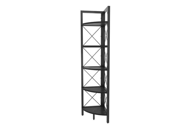 Desgrar Bokhylle 30,5x160 cm - Svart - Oppbevaring - Hyller - Bokhylle