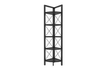 Desgrar Bokhylle 30,5x160 cm - Svart - Oppbevaring - Hyller - Hjørnehylle