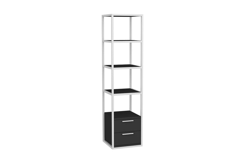 Desgrar Bokhylle 39x160 cm - Hvit - Oppbevaring - Hyller - Bokhylle