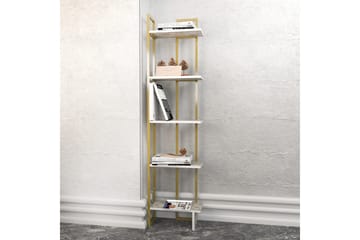 Desgrar Bokhylle 45,2x180 cm - Hvit - Oppbevaring - Hyller - Bokhylle